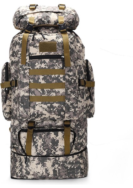 2 100L Yüksek Kapasiteli Su Geçirmez Kamuflaj Açık Kamp Yürüyüş Çantası Erkek Kadın Turizm Spor Sırt Çantası (Yurt Dışından) fırsatları
