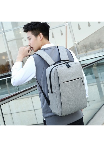 Rose Madder Özel Logo Iş Ofis Sırt Çantaları Dizüstü Bilgisayar Çantası USB Şarjlı Düşman Erkekler (Yurt Dışından) modelleri