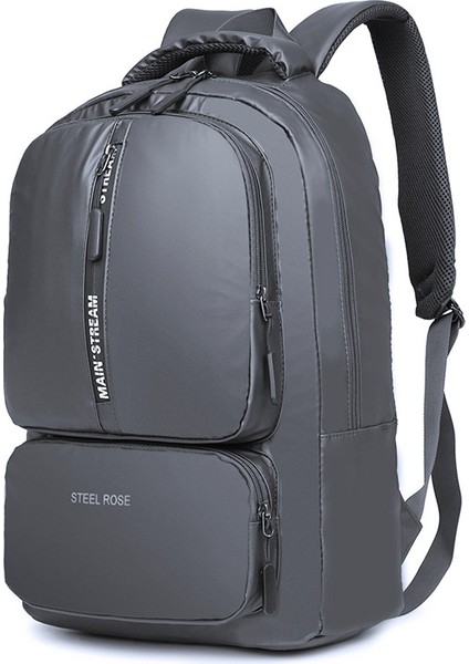 Gri 2024 Iş Dizüstü Bilgisayarı Erkek Sırt Çantası Açık Su Geçirmez Seyahat Sırt Çantası Erkek Ofis Sırt Çantası (Yurt Dışından) fiyatları