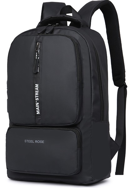 Gri 2024 Iş Dizüstü Bilgisayarı Erkek Sırt Çantası Açık Su Geçirmez Seyahat Sırt Çantası Erkek Ofis Sırt Çantası (Yurt Dışından) fırsatları