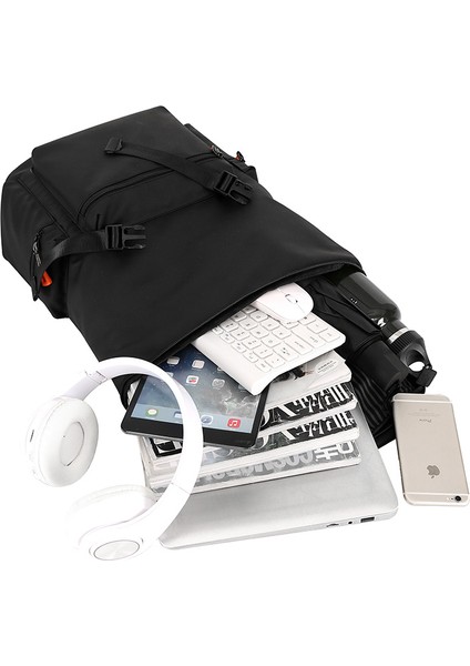 Style3 Polyester Elyaf Laptop Çantası Sırt Çantası USB Şarjlı Iş Sırt Çantası Günlük Kullanım Için Büyük Kapasiteli Özel Logo Laptop Çantası (Yurt Dışından) fiyatları