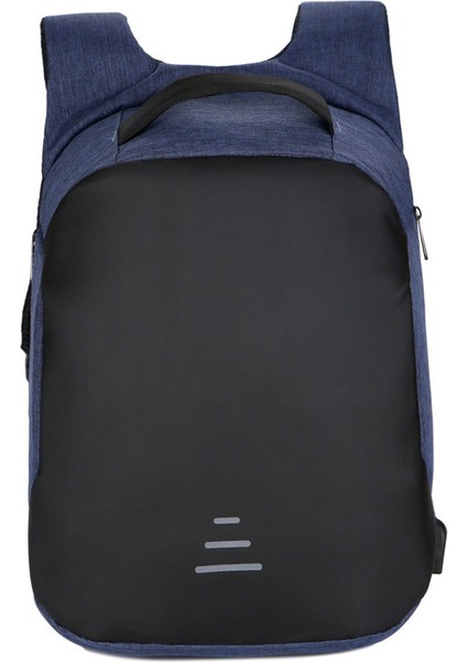 Şarap Anti Hırsızlık Gizlenebilir Fermuar Sırt Çantası Erkek USB Şarj Cihazı Su Geçirmez Erkek Sırt Çantası (Yurt Dışından)