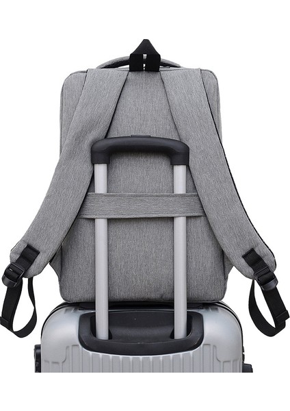 1 Büyük Kapasiteli Sırt Çantası Erkek Laptop Çantası Rahat ve Basit Çalışma Şehir Banliyö Sırt Çantası Öğrenci Çantası (Yurt Dışından) modelleri