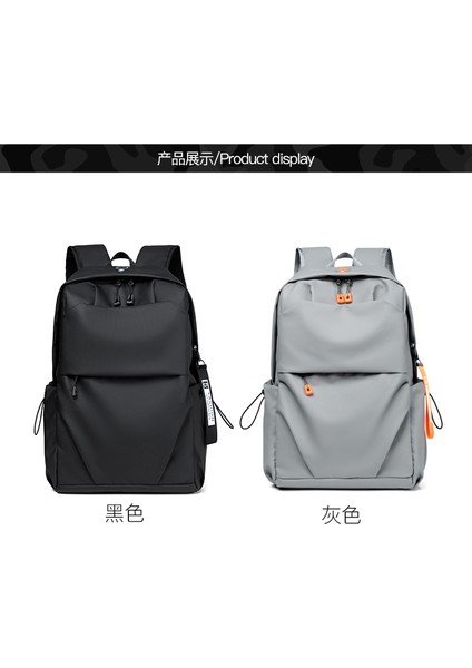 Siyah Sırt Çantası Erkek Çanta Çok Fonksiyonlu Iş Bilgisayarı Çantası Büyük Kapasiteli Iş Seyahati Bir Omuz Crossbody Sırt Çantası (Yurt Dışından) modelleri