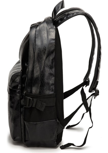 Siyah (Aa) Özel Erkek Dizüstü Sırt Çantaları Çanta Dayanıklı Deri Mochila Moda Öğrenci Okul Çantası Dizüstü Okul Sırt Çantası (Yurt Dışından) fırsatları