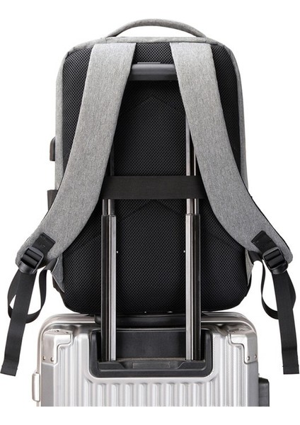 Siyah Fabrika Baskı Logo Oxford Su Geçirmez USB Şarj Laptop Çantaları Gençler Için Adam Çantası Özel Çantalar Erkekler Için Sırt Çantası (Yurt Dışından) modelleri