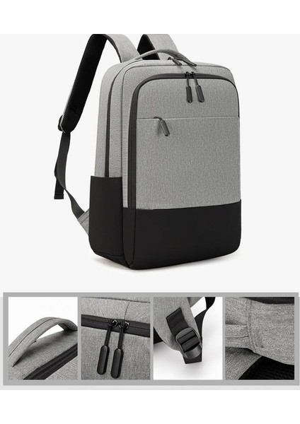 Siyah Fabrika Baskı Logo Oxford Su Geçirmez USB Şarj Laptop Çantaları Gençler Için Adam Çantası Özel Çantalar Erkekler Için Sırt Çantası (Yurt Dışından) fırsatları