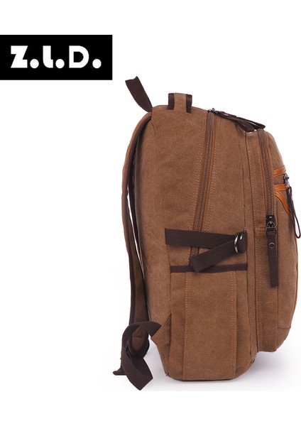 Kahverengi 2022 Büyük Kapasiteli Moda Astar Malzemesi Polyester Pamuk Özel Açık Sırt Çantası Erkek Okul Çantası (Yurt Dışından) fırsatları