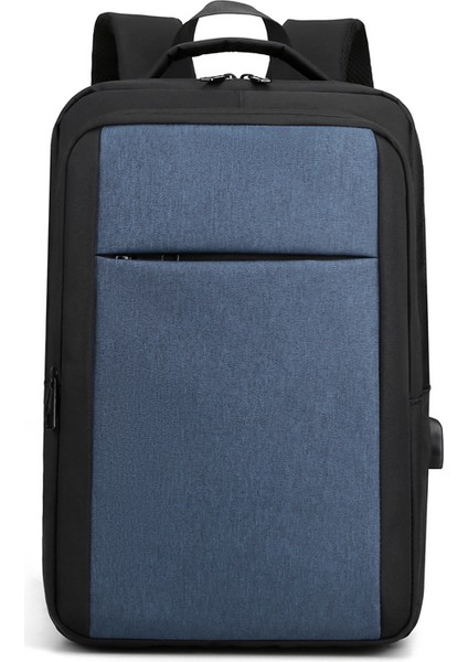 Mavi Basit ve Kullanışlı Erkek Dış Mekan Sırt Büyük Kapasiteli Aşınmaya Dayanıklı Günlük Seyahat Sırt Çantası Hepsi Şık Günlük (Yurt Dışından) modelleri