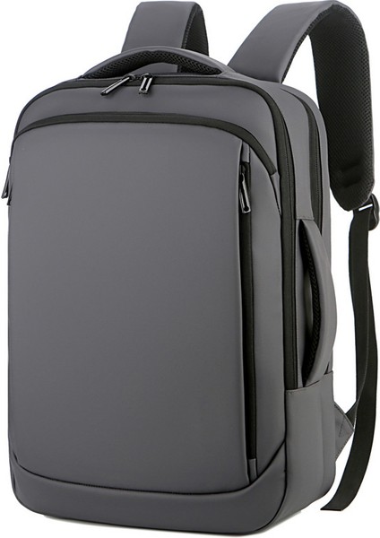 Gri Çok Fonksiyonlu Kentsel Sırt Çantası Hafif Hafif Erkek Sırt Çantası Büyük Kapasiteli Aşınmaya Dayanıklı Bilgisayar Çantası (Yurt Dışından) fırsatları