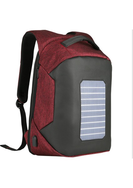 Koyu Gri Açık Güneş Şarjı Hırsızlığa Karşı Sırt Çantası Erkek Eğlence Seyahat Çantası Sırt Çantası Kadın Güneş Şarj Edilebilir Okul Çantası (Yurt Dışından) fiyatları