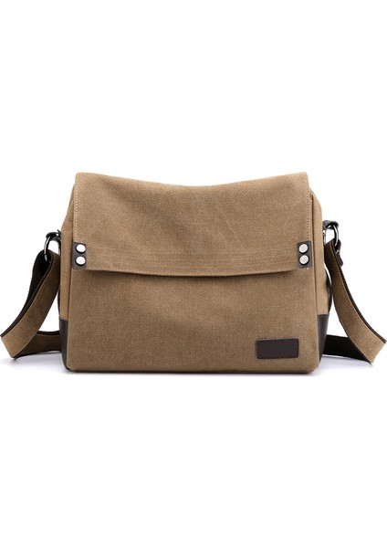 Borwn Erkekler Kanvas Sırt Çantası Özel Logo Akıllı Sırt Çantası Kapak Erkek Günlük Kanvas Özel Logo Sırt Çantası (Yurt Dışından)