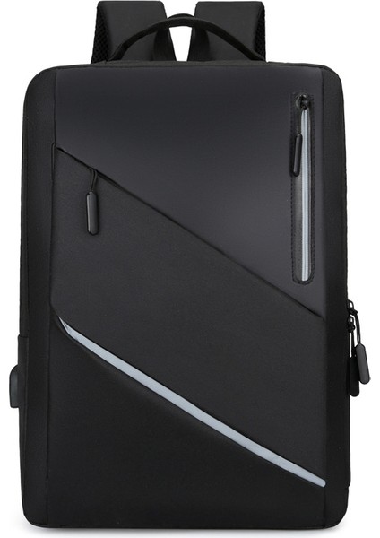 1 Yeni Sırt Çantası Erkek Iş Bilgisayarı Çantası USB Şarj Öğrenci Moda Sırt Çantası Okul Çantası (Yurt Dışından) fiyatları