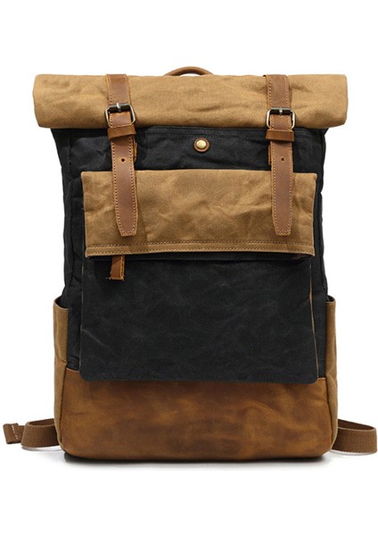 Yeşil 2023 Yeni Sıcak Satış Üniversite Öğrencisi Okul Çantası Erkekler Için Büyük Kapasiteli Vintage Kanvas Sırt Çantası (Yurt Dışından) fiyatları