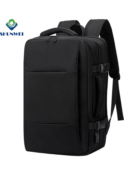 Mavi Fabrika Doğrudan Tedarik Özelleştirilmiş Su Geçirmez Iş Seyahati Laptop Sırt Çantası USB Şarj Portu ile Erkek Sırt Çantası Şarj Cihazı (Yurt Dışından) modelleri