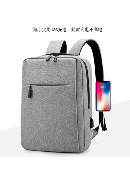 Gri Sıcak Satış Eğlence Su Geçirmez Iş Bilgisayarı Sırt Çantası Çok Fonksiyonlu Boş 15.6 'usb ile Okul Dizüstü Sırt Çantası (Yurt Dışından) fiyatları