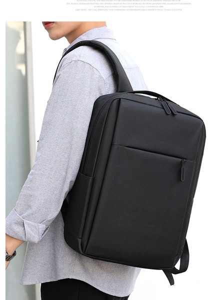 Gri Sıcak Satış Eğlence Su Geçirmez Iş Bilgisayarı Sırt Çantası Çok Fonksiyonlu Boş 15.6 'usb ile Okul Dizüstü Sırt Çantası (Yurt Dışından) indirimleri