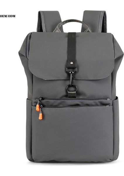 Siyah Basit Trend Moda Erkek Sırt Çantası Büyük Kapasiteli Giyim Rahat Günlük Seyahat Sırt Çantası Çok Fonksiyonlu Bilgisayar Çantası (Yurt Dışından) fiyatları