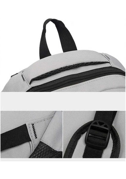 Gri Sırt Çantası Okul Sırt Çantası Çocuk Öğrenciler Için Laptop Sırt Çantası Yürüyüş Seyahat Dizüstü Okul Çantası (Yurt Dışından) fırsatları