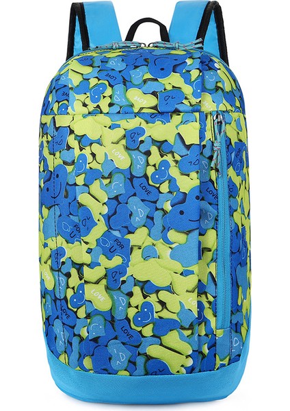 Karikatür Mavi Ultralight Seyahat Sırt Çantası Su Geçirmez Sırt Çantaları Taktik Erkekler Katlanabilir Sırt Çantaları Açık Kamp Yürüyüş Spor Çantası (Yurt Dışından)