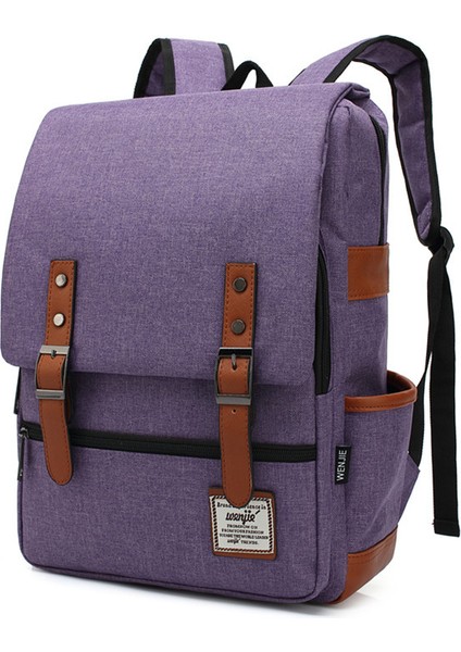 Tavuskuşu Mavi Özel Vintage Keten Sırt Çantası Okul Çantası Kadın Erkek Yüksek Kaliteli Sırt Çantası Çanta Yüksek Kapasiteli Unisex Sırt Çantaları (Yurt Dışından) fiyatları