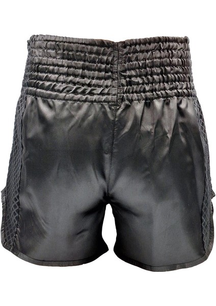 MT3025 Black Night Muay Thai Şortu Siyah Antrenman Şortu indirimleri