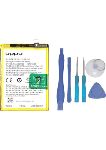 Oppo Realme C3i - BLP729 - Batarya Pil Ve Tamir Seti