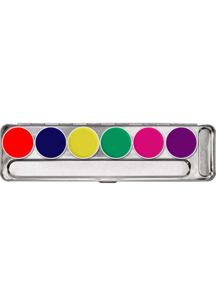 Uv-Dayglow Effect Color Palette 6 Colors