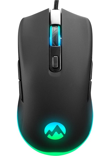 Sgm-L1 Lumos Siyah 6400DPI Rgb Ledli Makrolu Gaming Oyuncu Mouse