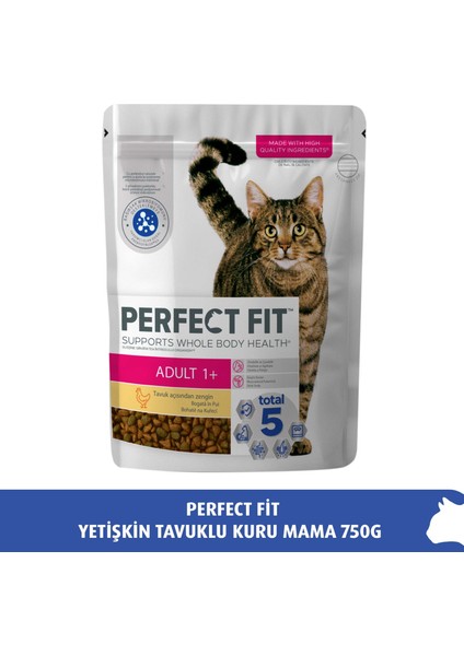 Perfect Fit Yetişkin Tavuklu Kuru Mama 750 gr