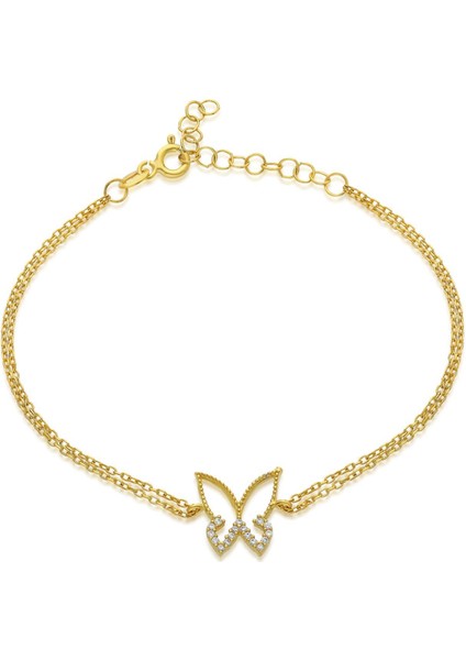 Modern Kelebek Bileklik