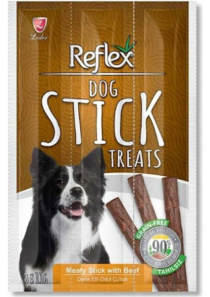 Reflex Dana Etli Köpek Ödül Çubuğu 11 gr 3 Adet