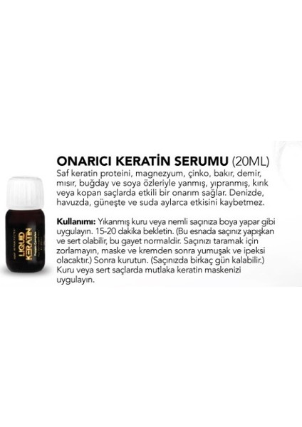 Keratin Saç Bakım Seti Garantili 2