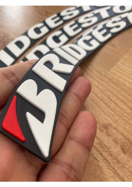 Motosiklet ve Otomobil Lastik Yazısı Sticker Arma 8 Adet 2.5 cm (Made In Usa) Bombtire® indirimleri