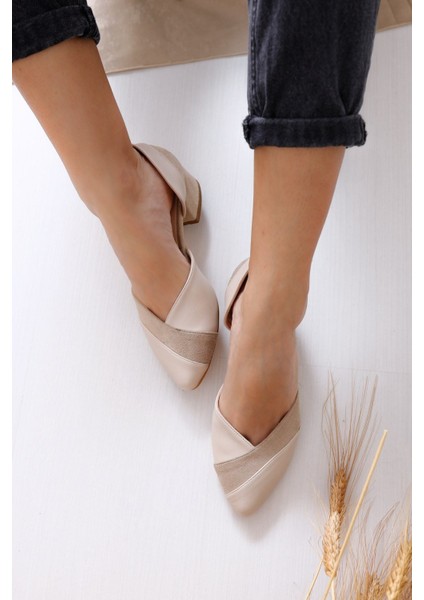 Leslie Topuklu Ten Cilt- Ayakkabı fiyatları