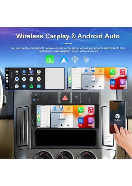 Tofaş Uyumlu MX-6800 Carplay & Android Auto Oto Teyp Multimedya + Geri Görüş Kamerası