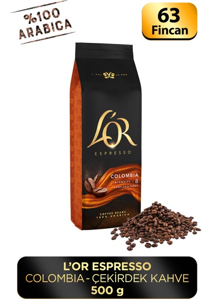 Espresso Colombıa Çekirdek Kahve 500GR