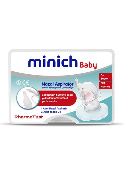 Mınıch Baby Nazal Aspırator