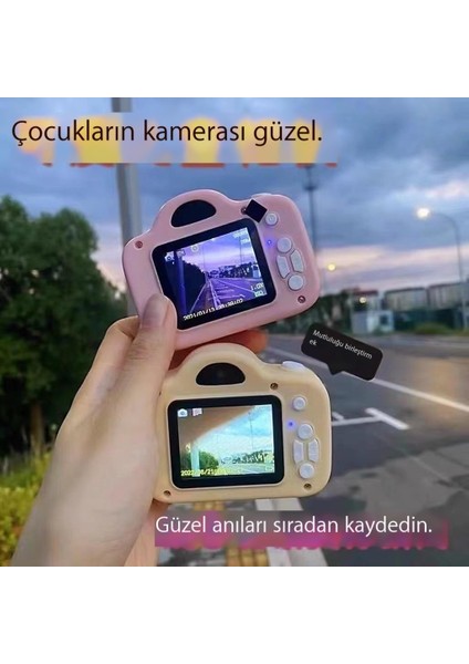 Çocuk Dijital Kamera Öğrenci Karikatür Mini Kamera Hediyesi (Yurt Dışından) fırsatları