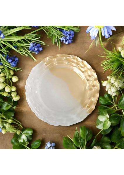 Salda Tatlı Sunum Tabak 21CM