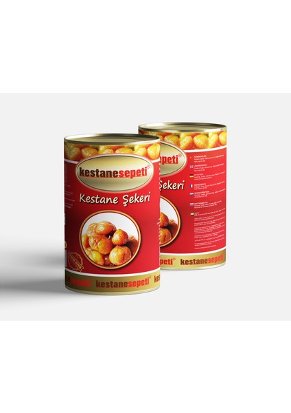 Kestane Şekerleme 5kg/1 Teneke Şekerleme