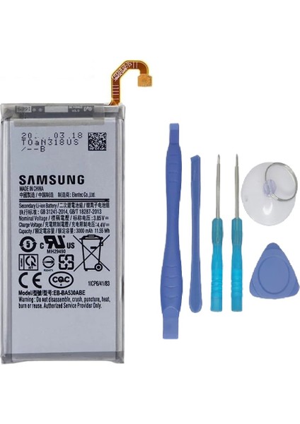 Samsung Galaxy A8 - 2018 - SM-A530 Batarya Pil Ve Tamir Seti