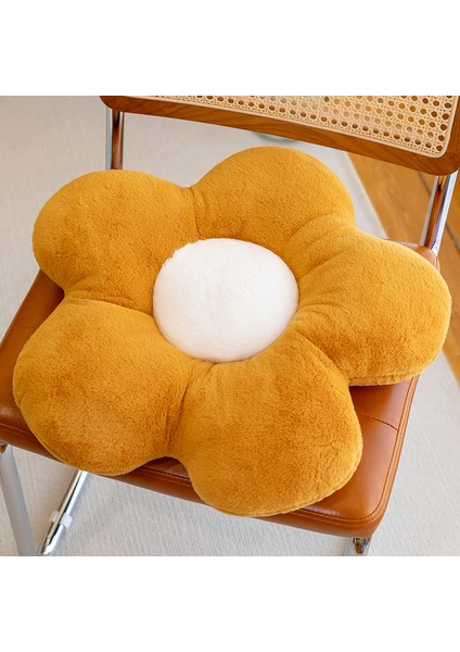 Tavşan Peluş Çiçek Yastık Peluş Oyuncak Yastık Yatak Odası Yer Kanepe Yastığı 60CM (Yurt Dışından)