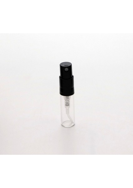 50 Adet Boş Cam Medikal Numune Parfüm Şişe, 2 Ml, Geçmeli Ağız, Şeffaf