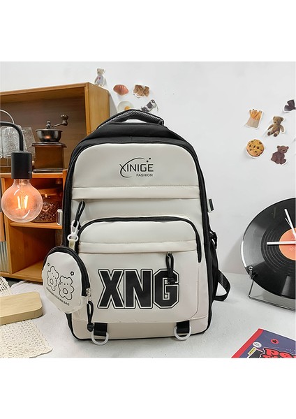 Öğrenci Bozuk Para Cüzdanı Sırt Çantası Büyük Kapasiteli Ortaokul Öğrenci Sırt Çantası (Yurt Dışından)