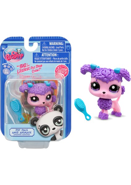 Littlest Pet Shop Minişler Tekli Paket S1 (Poddle Köpek - 2)