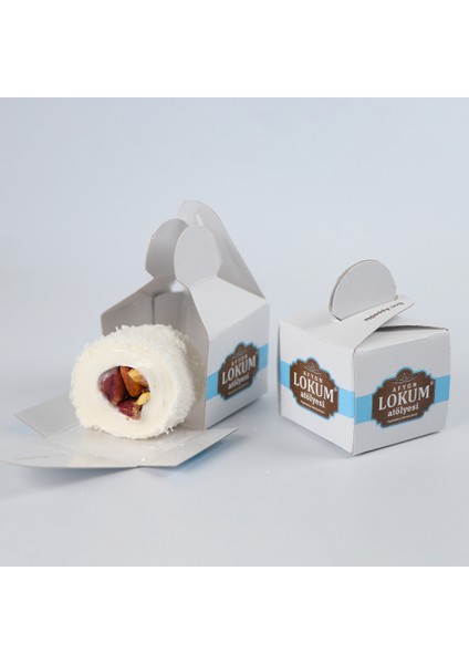 Sultan Antep Fıstıklı Sarma Lokum 250gr (10 Adet Tekli Kutu Içerisinde)