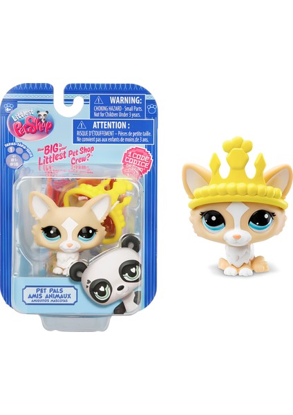 Littlest Pet Shop Minişler Tekli Paket S1 (Corgi Köpek - 12)