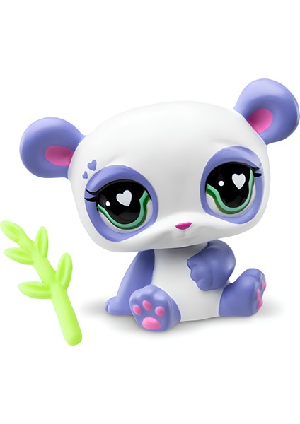 Littlest Pet Shop Minişler Tekli Paket S1 (Mor Panda - 16)