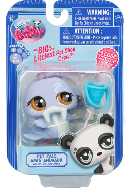 Littlest Pet Shop Minişler Tekli Paket S1 (Mors - 17)